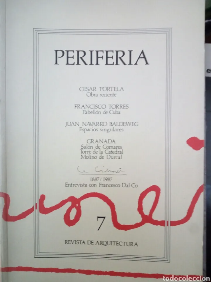 Revista de arquitectura Periferia, número 7 Revista de arquitectura Periferia, número 7